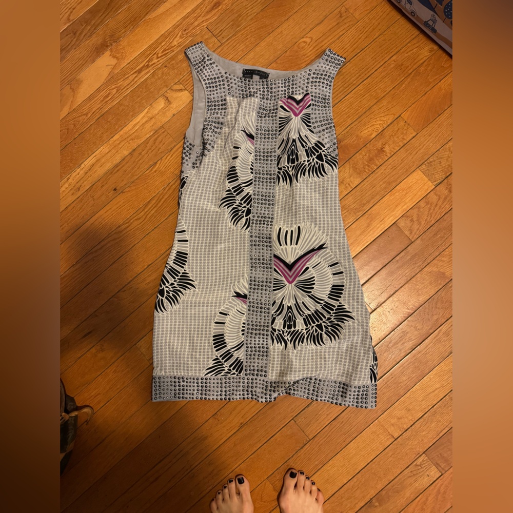 Stylish Gray and Pink Women's Skirt
